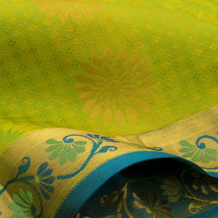 Kanjivaram Pure Silk Jacquard Saree 10049639