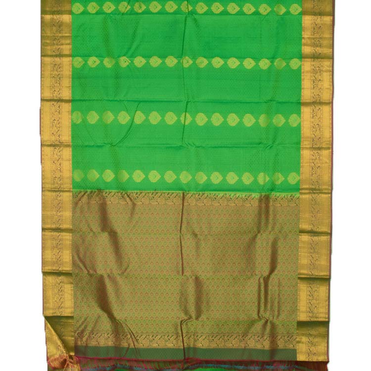 Kanjivaram Pure Silk Jacquard Saree 10049643