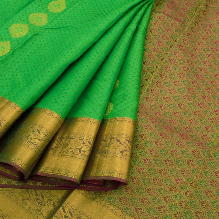 Kanjivaram Pure Silk Jacquard Saree 10049643