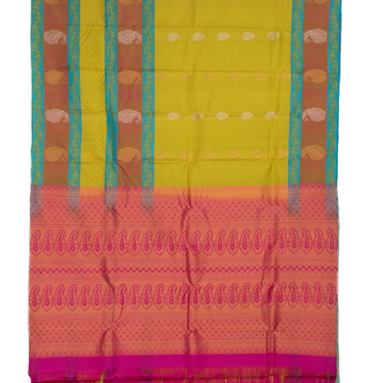 Kanjivaram Pure Silk Jacquard Saree 10052997