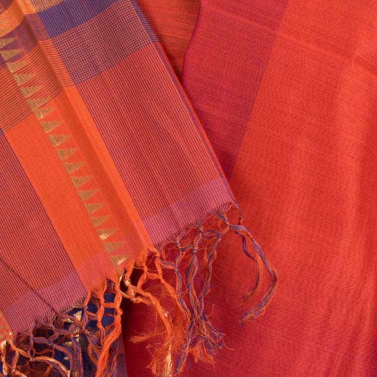 Handloom Maheshwari Silk Cotton Dupatta 10045805