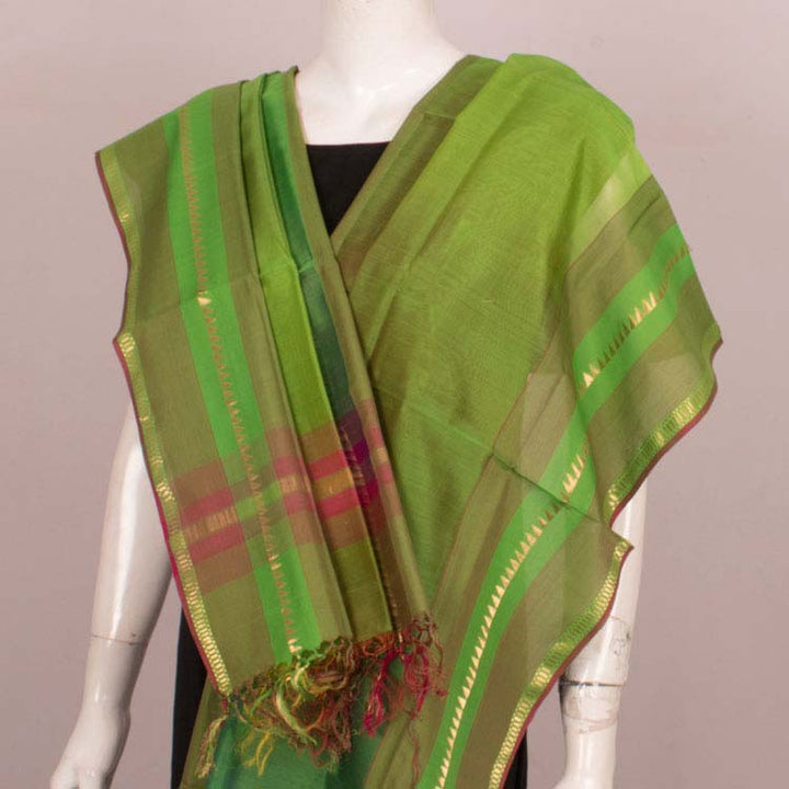 Handloom Maheshwari Silk Cotton Dupatta 10045811