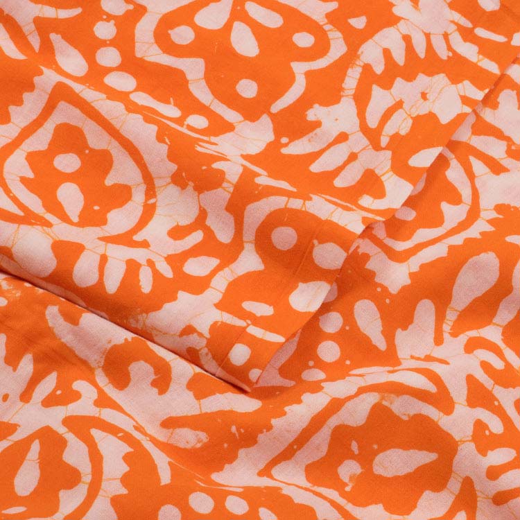Batik Printed Cotton Blouse Material 10038356