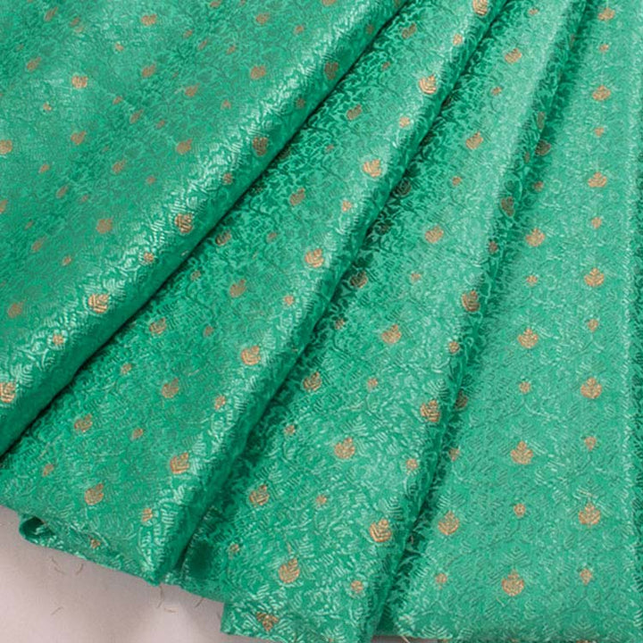 Handloom Banarasi Silk Blouse Material 10044176