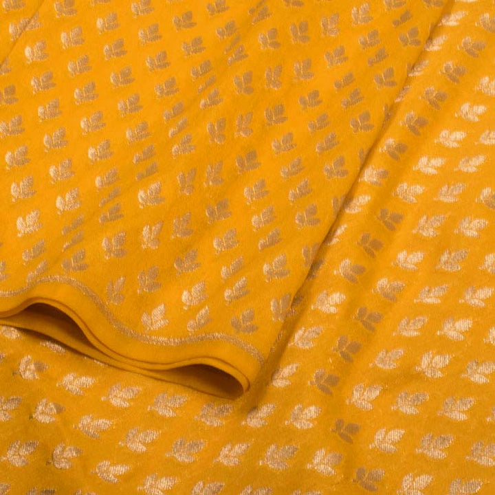 Handloom Banarasi Silk Blouse Material 10044191