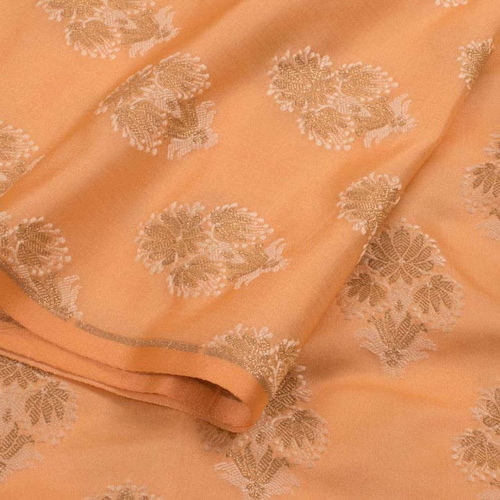 Handloom Banarasi Silk Blouse Material 10044194