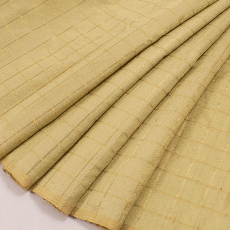 Handloom Raw Silk Blouse Material 10052707
