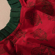 Hand Block Printed Cotton Crop Top 10048568