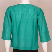 Hand Block Printed Cotton Top 10048571