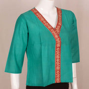 Hand Block Printed Cotton Top 10048571