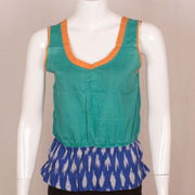 Handcrafted Ikat Cotton Top 10048574