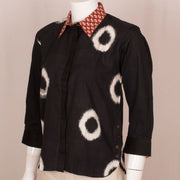 Handcrafted Ikat Cotton Top 10048575