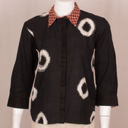 Handcrafted Ikat Cotton Top 10048575