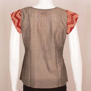 Hand Block Printed Cotton Top 10048582