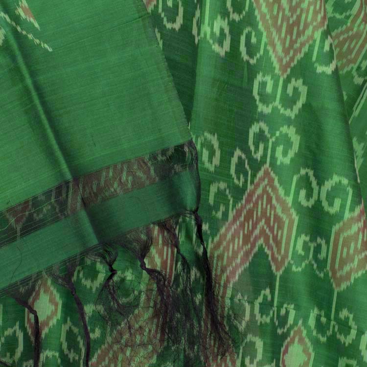 Handloom Pochampally Ikat Silk Cotton Dupatta 10044382