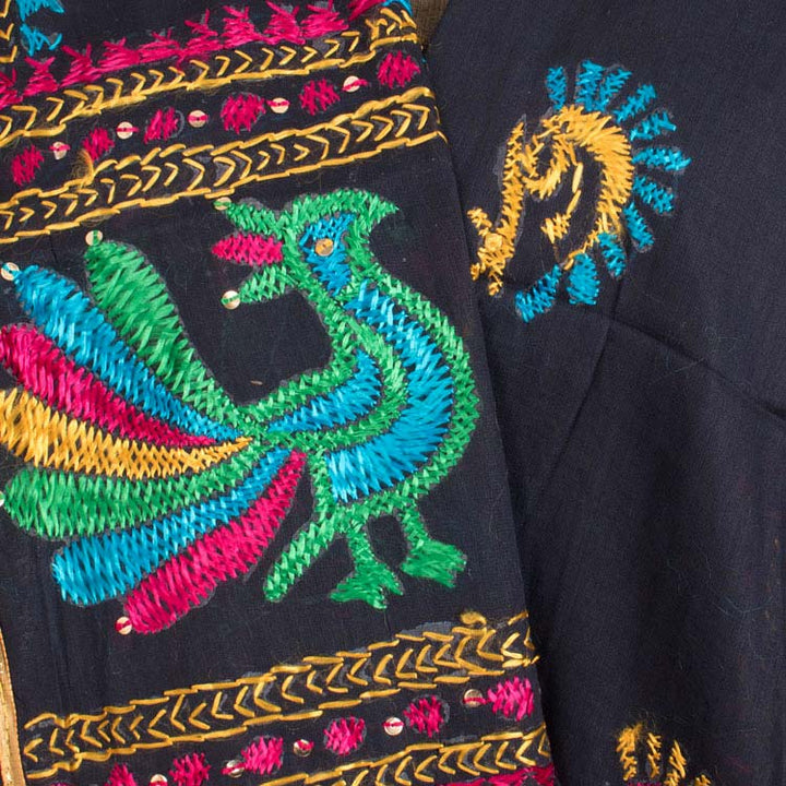 Phulkari Embroidered Cotton Dupatta 10044770