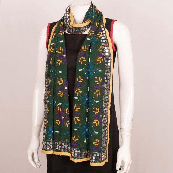 Phulkari Embroidered Georgette Stole 10044830