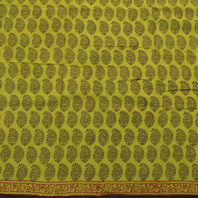 Bagh Printed Mulmul Cotton Saree 10039169
