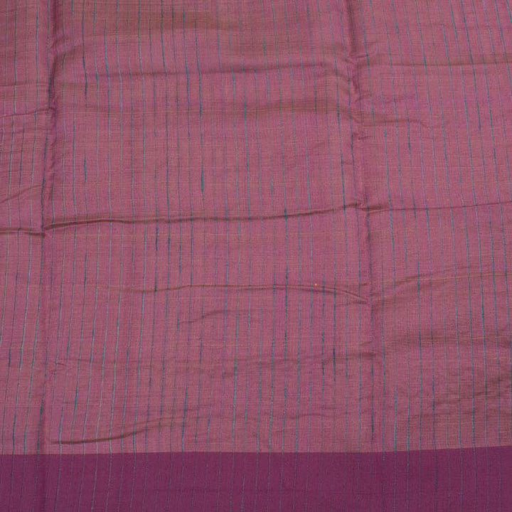 Hand Embroidered Silk Cotton Saree 10047277