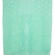 Chikankari Embroidered Cotton Salwar Suit Material 10015776