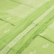 Chikankari Embroidered Cotton Salwar Suit Material 10023042