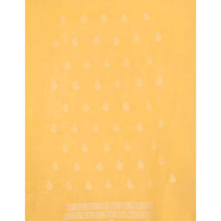 Chikankari Embroidered Cotton Salwar Suit Material 10023050