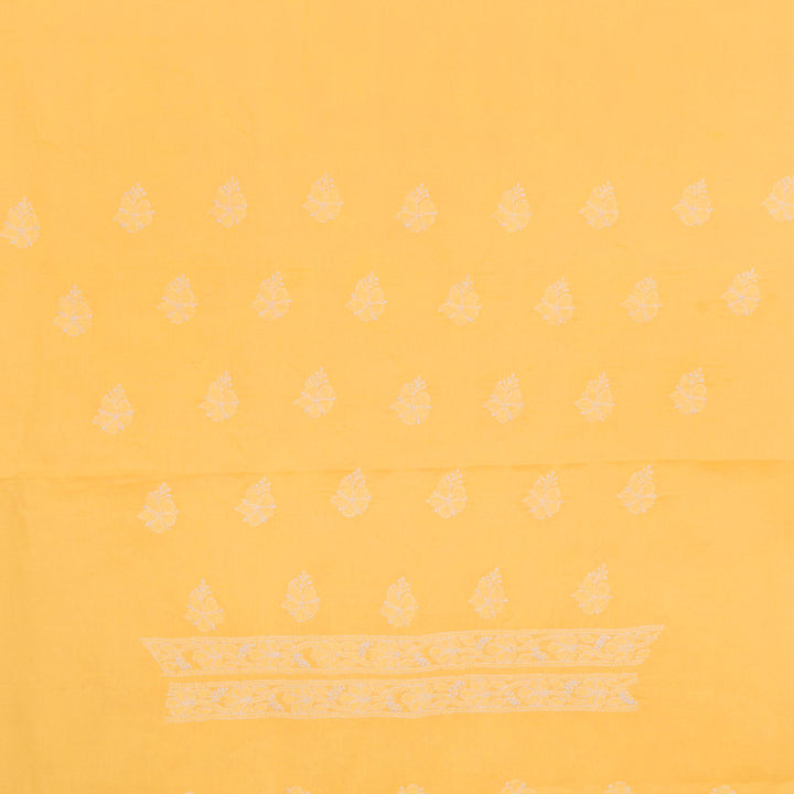Chikankari Embroidered Cotton Salwar Suit Material 10023050