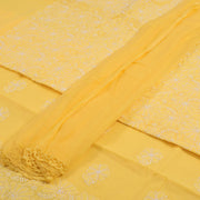 Chikankari Embroidered Cotton Salwar Suit Material 10023201