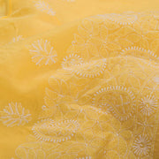 Chikankari Embroidered Cotton Salwar Suit Material 10023222