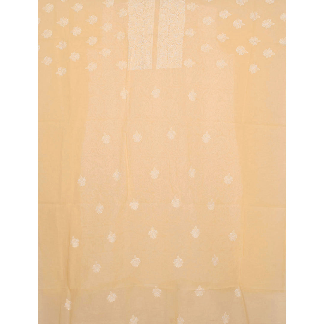 Chikankari Embroidered Cotton Salwar Suit Material 10028130