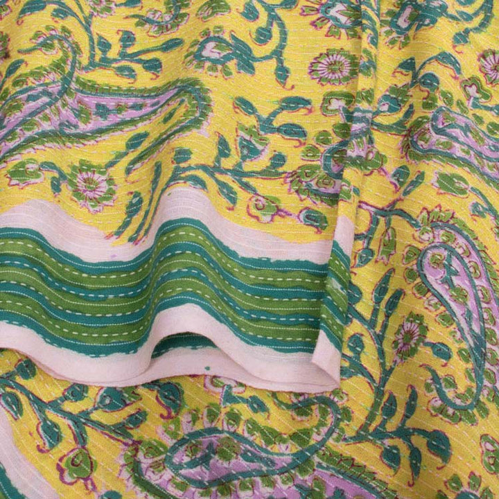 Hand Block Printed Cotton Salwar Suit Material 10034720