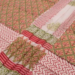 Hand Block Printed Cotton Salwar Suit Material 10034725