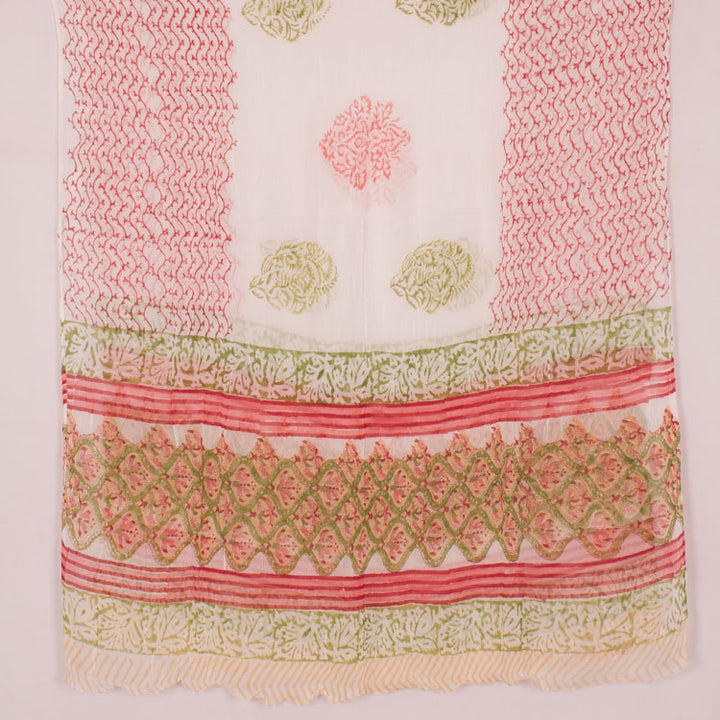Hand Block Printed Cotton Salwar Suit Material 10034725