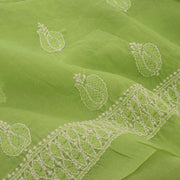 Chikankari Embroidered Cotton Salwar Suit Material 10038575