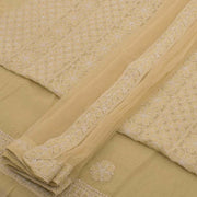 Chikankari Embroidered Cotton Salwar Suit Material 10038589