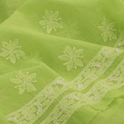 Chikankari Embroidered Cotton Salwar Suit Material 10038590