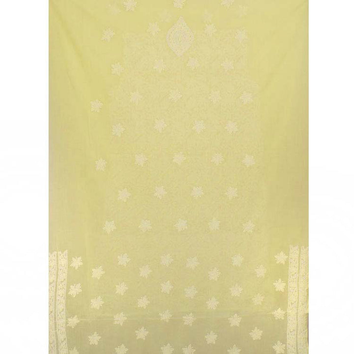 Chikankari Embroidered Cotton Salwar Suit Material 10038591