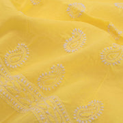 Chikankari Embroidered Cotton Salwar Suit Material 10038592