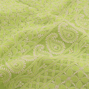 Chikankari Embroidered Cotton Salwar Suit Material 10038597