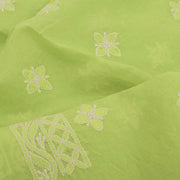 Chikankari Embroidered Cotton Salwar Suit Material 10038597