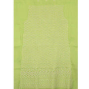 Chikankari Embroidered Cotton Salwar Suit Material 10038597