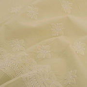 Chikankari Embroidered Cotton Salwar Suit Material 10038602