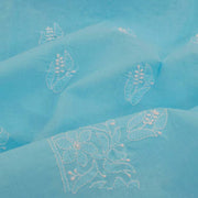 Chikankari Embroidered Cotton Salwar Suit Material 10038608