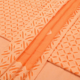 Applique Embroidered Cotton Salwar Suit Material 10051490