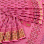Hand Block Printed Kota Cotton Saree 10019164