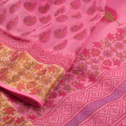 Hand Block Printed Kota Cotton Saree 10019164