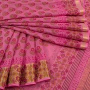 Hand Block Printed Kota Cotton Saree 10019184