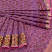 Hand Block Printed Kota Cotton Saree 10019185
