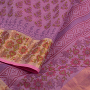 Hand Block Printed Kota Cotton Saree 10019185