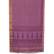 Hand Block Printed Kota Cotton Saree 10019185
